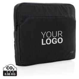 Swiss Peak Aware™ RPET Essential 15.6' Laptop Sleeve in schwarz