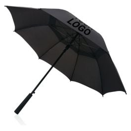 Swiss Peak AWARE™ Tornado 23' Sturmschirm in schwarz