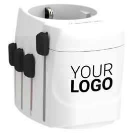 SKROSS Pro 3-Pole World Travel Adapter in weiß SKROSS Pro 3-Pole World Travel Adapter in weiß