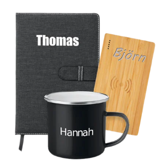 Individueller Versand + Einzelnamen