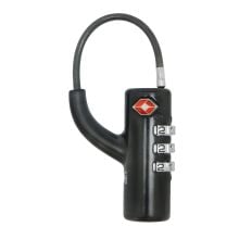 TSA-Kombinationsschloss in schwarz, Metall TSA-Kombinationsschloss in schwarz, Metall