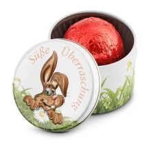 Geschenkartikel / Präsentartikel: Süße Überraschung - 1er Pralinendose Geschenkartikel / Präsentartikel: Süße Überraschung - 1er Pralinendose