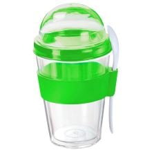 Müslibecher 'Spoon' in transparent