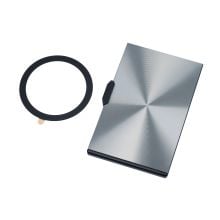 TROIKA Kartenetui EDELCARD in titanfarben TROIKA Kartenetui EDELCARD in titanfarben