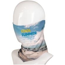 Multifunktioneller Schal custom-made in weiß/transparent Multifunktioneller Schal custom-made in weiß/transparent