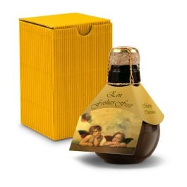 Origineller Sekt Raffael - Karton Gelb, 125 ml Origineller Sekt Raffael - Karton Gelb, 125 ml