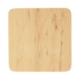 Untersetzer 'Woody' eckig - natur