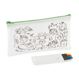 Schlampermäppchen mit Stiften Schlampermäppchen mit Stiften