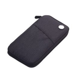 TROIKA Etui SAFE FLIGHT in grau/ schwarz TROIKA Etui SAFE FLIGHT in grau/ schwarz