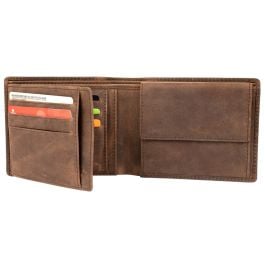 Geldscheintasche - espresso, Vintage Rindleder Geldscheintasche - espresso, Vintage Rindleder