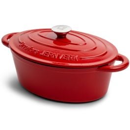Orrefors Jernverk Emaillierte Ovale Eisenpfanne 3.5L Orrefors Jernverk Emaillierte Ovale Eisenpfanne 3.5L