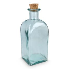 InSideOut Square Recycelte Glaswasserflasche ReuuZ mit Korkverschluss 1 l in transparent InSideOut Square Recycelte Glaswasserflasche ReuuZ mit Korkverschluss 1 l in transparent