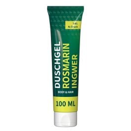 Duschgel Rosmarin-Ingwer, 100 ml Tube0 Duschgel Rosmarin-Ingwer, 100 ml Tube0