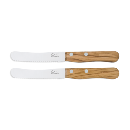 RICHARTZ® BEST FRIENDS bread and butter in silber/ braun RICHARTZ® BEST FRIENDS bread and butter in silber/ braun