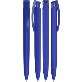 UMA TRINITY K transparent RECY Druckkugelschreiber UMA TRINITY K transparent RECY Druckkugelschreiber