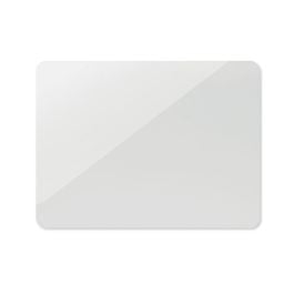 Rechteckiger Magnet mit PVC - weiß Rechteckiger Magnet mit PVC - weiß