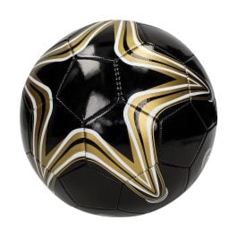 Fußball 'Goal' in schwarz/gold