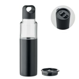 2in1 Flasche 610ml - schwarz 2in1 Flasche 610ml - schwarz