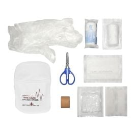 Notfall-Set 'Pouch', klein - weiß