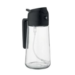 Ölspender und Zerstäuber Glas - schwarz Ölspender und Zerstäuber Glas - schwarz