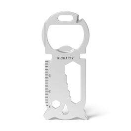 RICHARTZ® KEY TOOL 16+ in silber RICHARTZ® KEY TOOL 16+ in silber