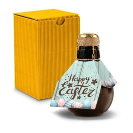 Origineller Sekt Happy Easter - Karton Gelb, 125 ml Origineller Sekt Happy Easter - Karton Gelb, 125 ml