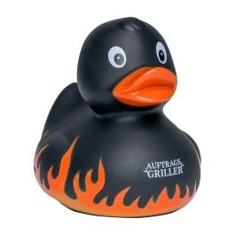 Quietscheente Schnabels® Quietsche-Ente Flammen mit Slogan Auftragsgriller - schwarz Quietscheente Schnabels® Quietsche-Ente Flammen mit Slogan Auftragsgriller - schwarz