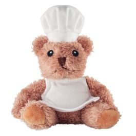 Teddybär Koch in weiß Teddybär Koch in weiß