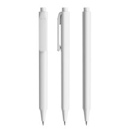 Pigra P04 Push Kugelschreiber in white Pigra P04 Push Kugelschreiber in white