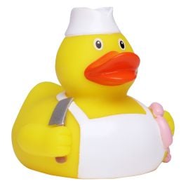 Quietscheente Schnabels® Quietsche-Ente Schlachter - multicolour Quietscheente Schnabels® Quietsche-Ente Schlachter - multicolour