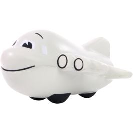 Antistress Geschenke SQUEEZIES® Flugzeug in grau in 10/0 cm Antistress Geschenke SQUEEZIES® Flugzeug in grau in 10/0 cm