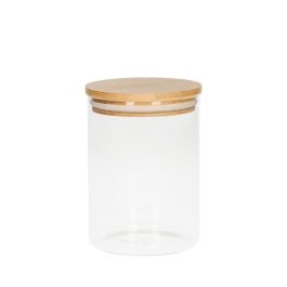 Glasbehälter 'Bamboo', 0,65 l in transparent