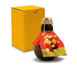 Origineller Sekt Blumengesteck - Karton Gelb, 125 ml Origineller Sekt Blumengesteck - Karton Gelb, 125 ml