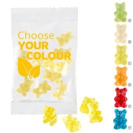 VEGANE 1-fbg. P.-Bärchen, 15g VEGANE 1-fbg. P.-Bärchen, 15g
