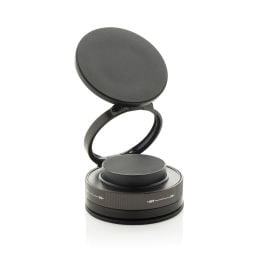 Terra 360 Universal-Handyhalter aus RCS rec. Kunststoff - schwarz/ grau Terra 360 Universal-Handyhalter aus RCS rec. Kunststoff - schwarz/ grau