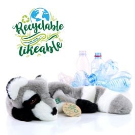 Spielzeug für Tiere MiniFeet® Hundespielzeug RecycelWaschbär in grau Spielzeug für Tiere MiniFeet® Hundespielzeug RecycelWaschbär in grau
