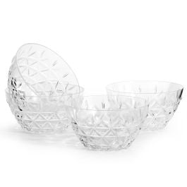 Sagaform Acryl Picknickschale 4er Set in transparent Sagaform Acryl Picknickschale 4er Set in transparent