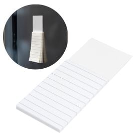 Kühlschrank-Magnet mit Notizzetteln HELGE - weiss Kühlschrank-Magnet mit Notizzetteln HELGE - weiss