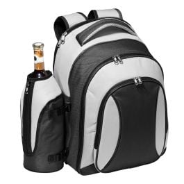 Rucksack 'Picknick Deluxe' in schwarz/grau