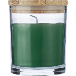 Kerze Riven | Glas mit Bambusdeckel Kerze Riven | Glas mit Bambusdeckel