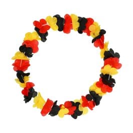 Blumenkette 'Laola' in deutschland-farben