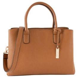 Handtasche in cognac, Lederähnliches Material Handtasche in cognac, Lederähnliches Material