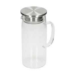 Glaskaraffe 'Vivara' 1l in transparent