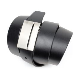 Wendegürtel in schwarz, Rindleder Wendegürtel in schwarz, Rindleder