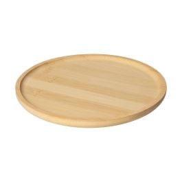 Bambusteller 'Zuma', klein in natur