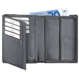 Kombibörse mit RFID Schutz - schwarz, Pelli-Rindnappaleder Kombibörse mit RFID Schutz - schwarz, Pelli-Rindnappaleder