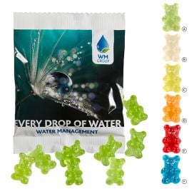 Unifarbene Premium-Bärchen, 20 g im konventionellen Tütchen Unifarbene Premium-Bärchen, 20 g im konventionellen Tütchen
