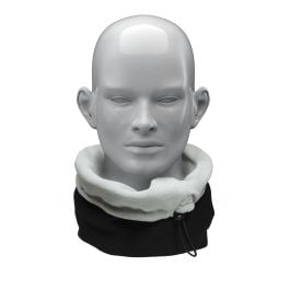 Multischal 'Fleece' in grau/schwarz