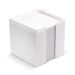 Blok 10x10x10cm w pudełku kostkowym biały