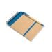 DIN A6 Notizbuch blau